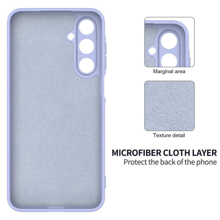 For Samsung Galaxy A16 5G Solid Color Liquid Silicone Dropproof Full Coverage Phone Case