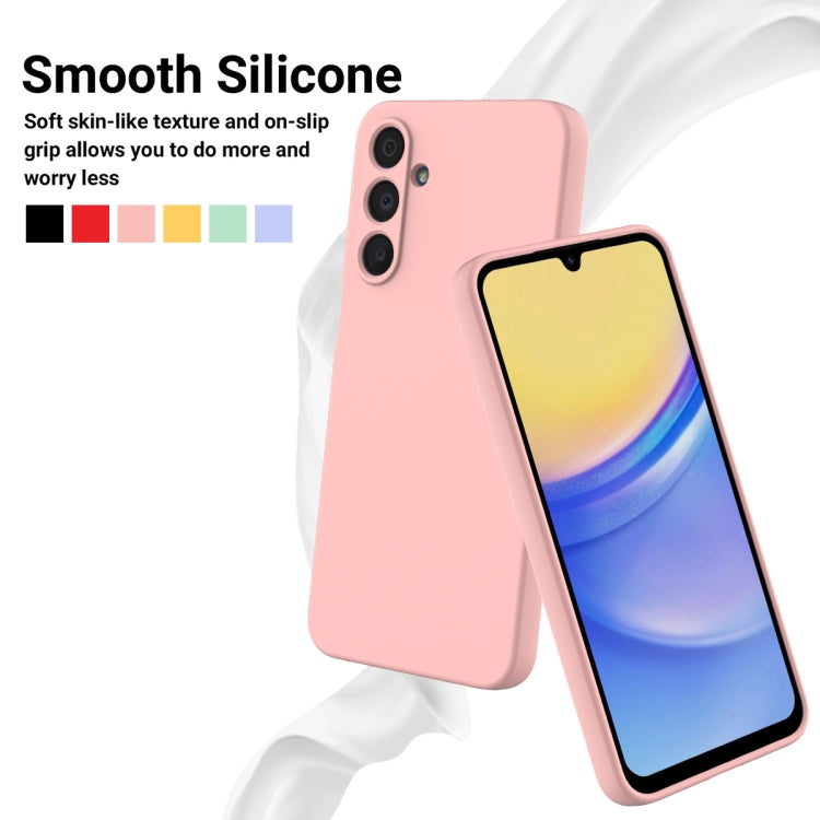For Samsung Galaxy A16 5G Solid Color Liquid Silicone Dropproof Full Coverage Phone Case