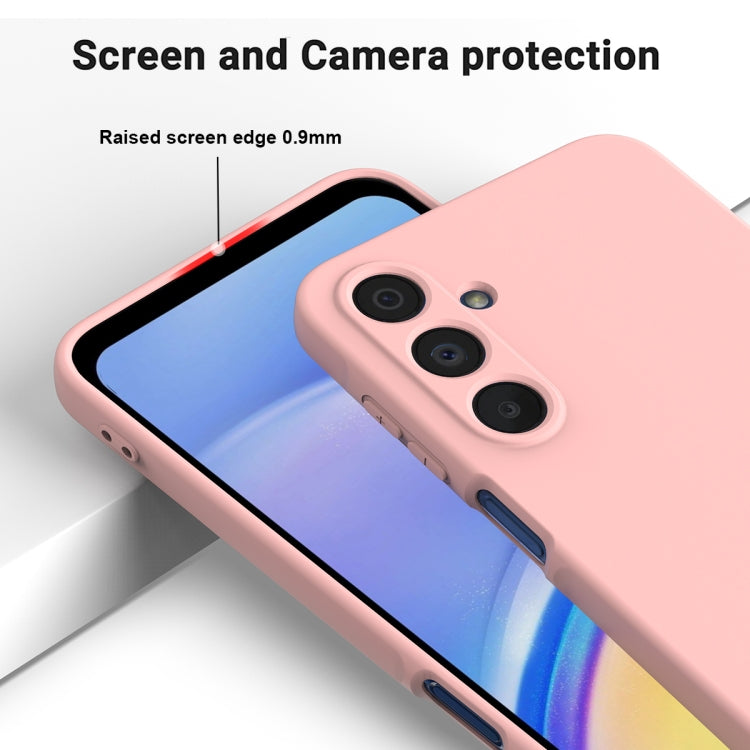 For Samsung Galaxy A16 5G Solid Color Liquid Silicone Dropproof Full Coverage Phone Case