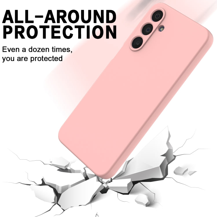 For Samsung Galaxy A16 5G Solid Color Liquid Silicone Dropproof Full Coverage Phone Case
