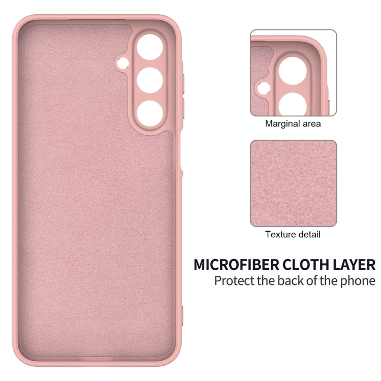 For Samsung Galaxy A16 5G Solid Color Liquid Silicone Dropproof Full Coverage Phone Case