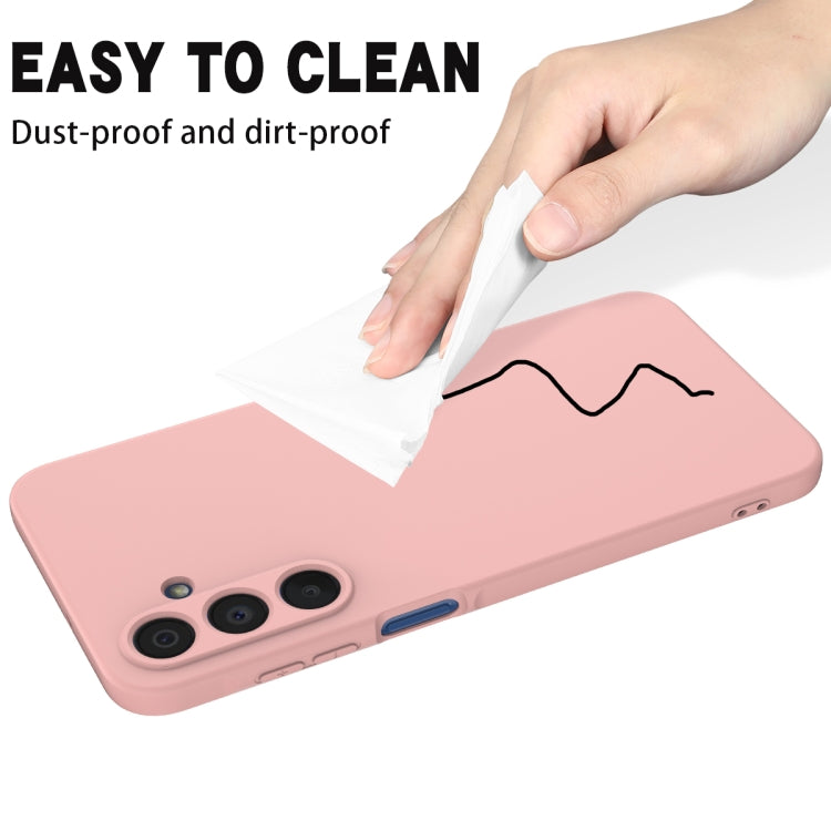 For Samsung Galaxy A16 5G Solid Color Liquid Silicone Dropproof Full Coverage Phone Case