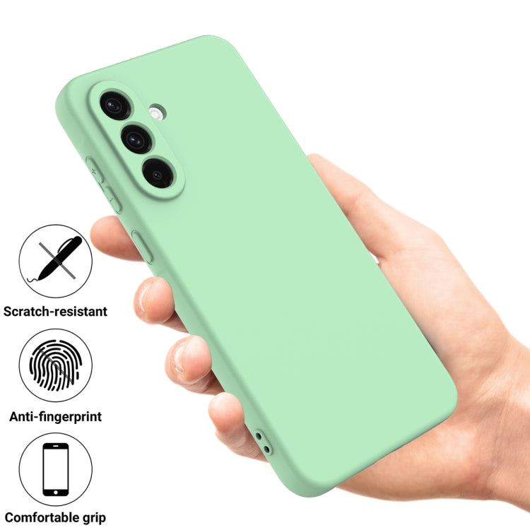 For Samsung Galaxy A36 5G Solid Color Liquid Silicone Dropproof Full Coverage Phone Case