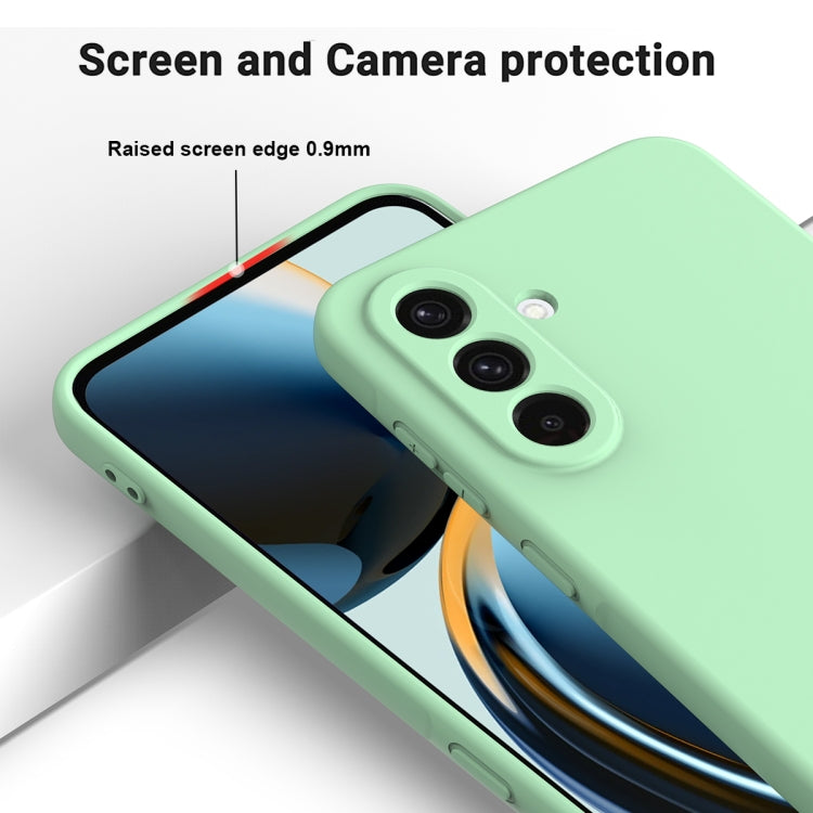 For Samsung Galaxy A36 5G Solid Color Liquid Silicone Dropproof Full Coverage Phone Case