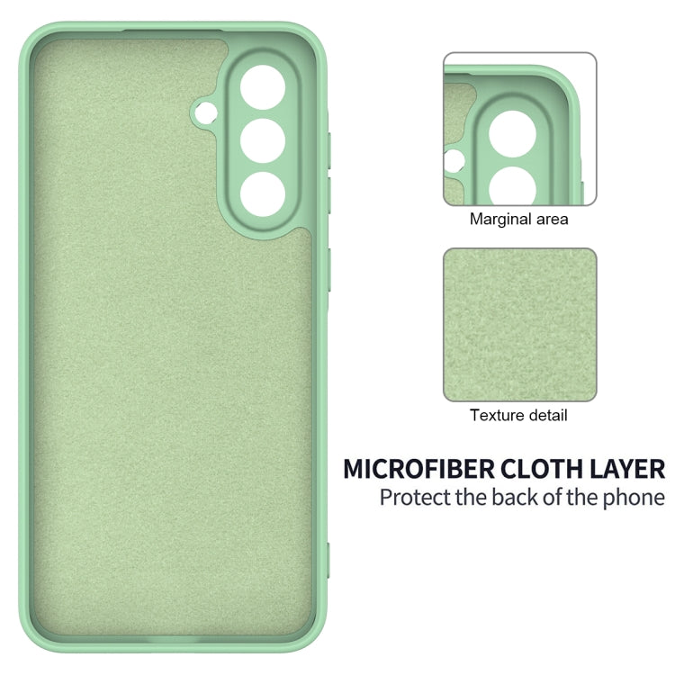 For Samsung Galaxy A36 5G Solid Color Liquid Silicone Dropproof Full Coverage Phone Case