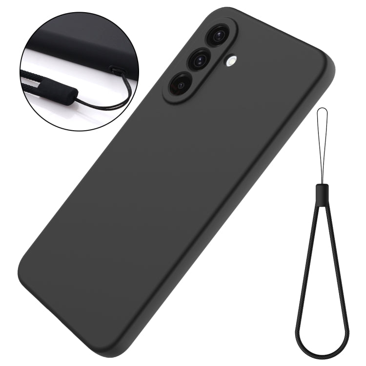 For Samsung Galaxy A36 5G Solid Color Liquid Silicone Dropproof Full Coverage Phone Case