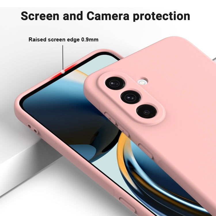 For Samsung Galaxy A36 5G Solid Color Liquid Silicone Dropproof Full Coverage Phone Case