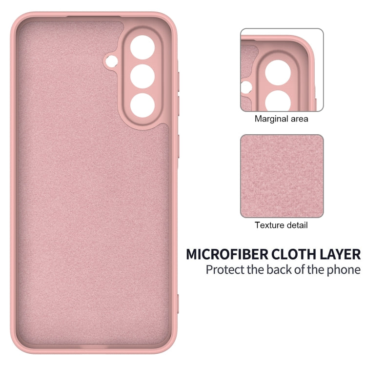 For Samsung Galaxy A36 5G Solid Color Liquid Silicone Dropproof Full Coverage Phone Case