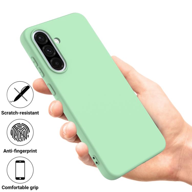 For Samsung Galaxy A56 5G Solid Color Liquid Silicone Dropproof Full Coverage Phone Case