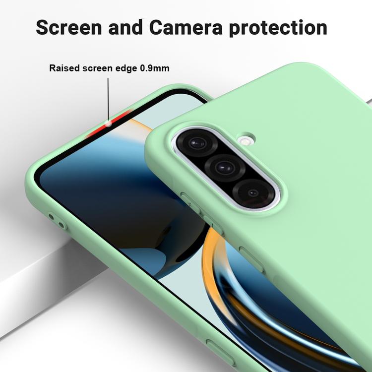For Samsung Galaxy A56 5G Solid Color Liquid Silicone Dropproof Full Coverage Phone Case