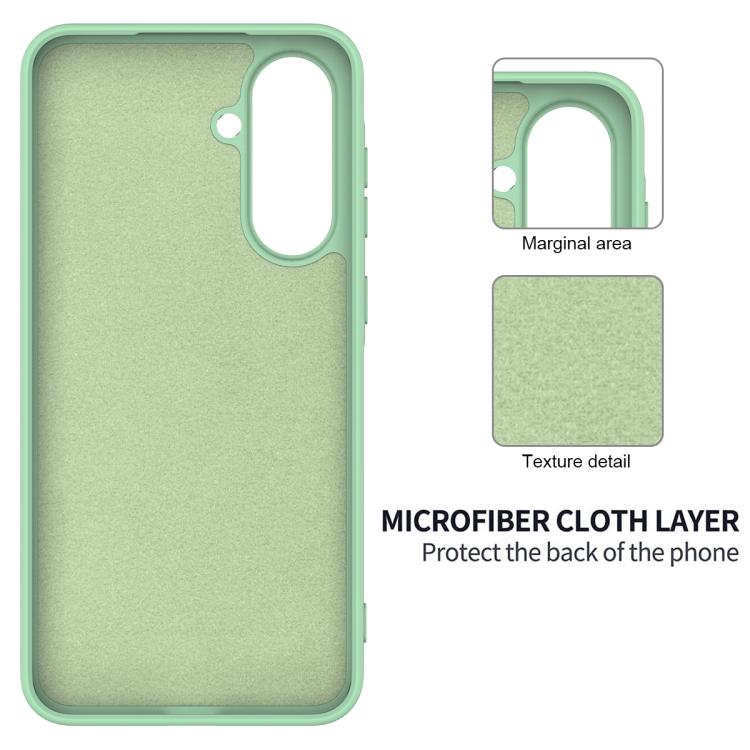 For Samsung Galaxy A56 5G Solid Color Liquid Silicone Dropproof Full Coverage Phone Case