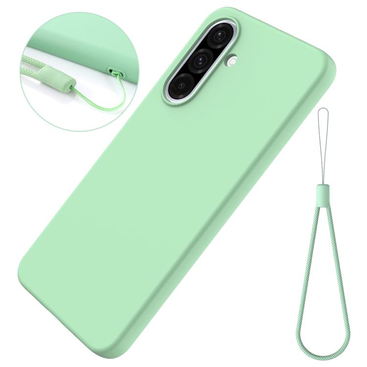 For Samsung Galaxy A56 5G Solid Color Liquid Silicone Dropproof Full Coverage Phone Case