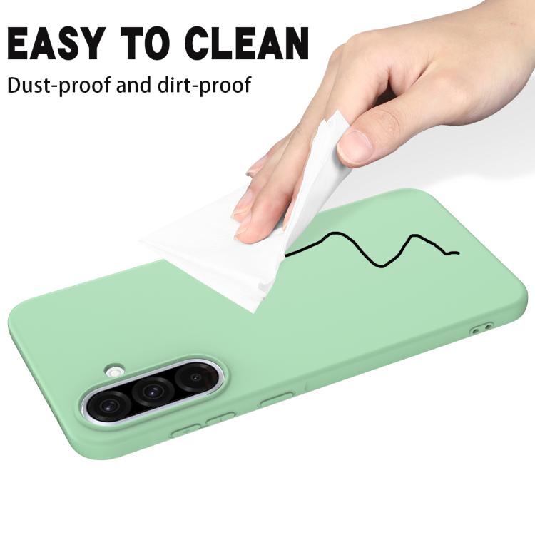 For Samsung Galaxy A56 5G Solid Color Liquid Silicone Dropproof Full Coverage Phone Case