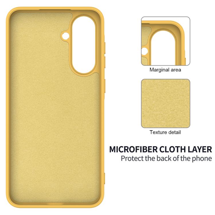 For Samsung Galaxy A56 5G Solid Color Liquid Silicone Dropproof Full Coverage Phone Case