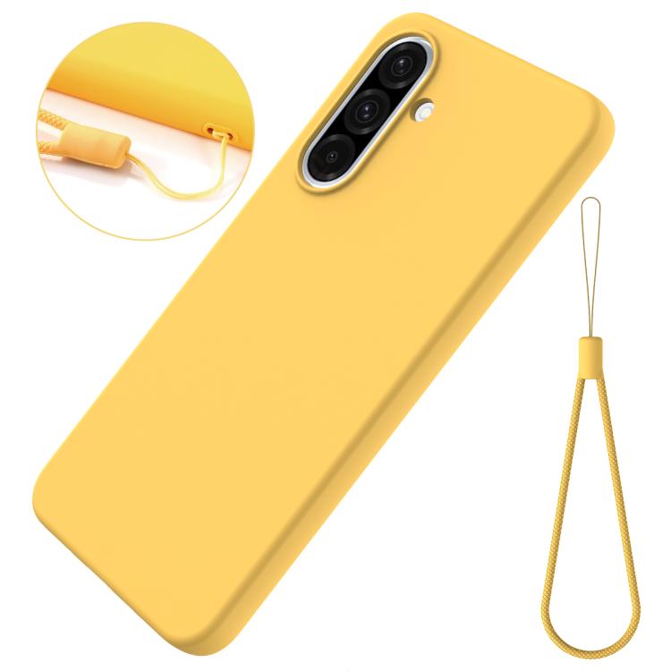 For Samsung Galaxy A56 5G Solid Color Liquid Silicone Dropproof Full Coverage Phone Case