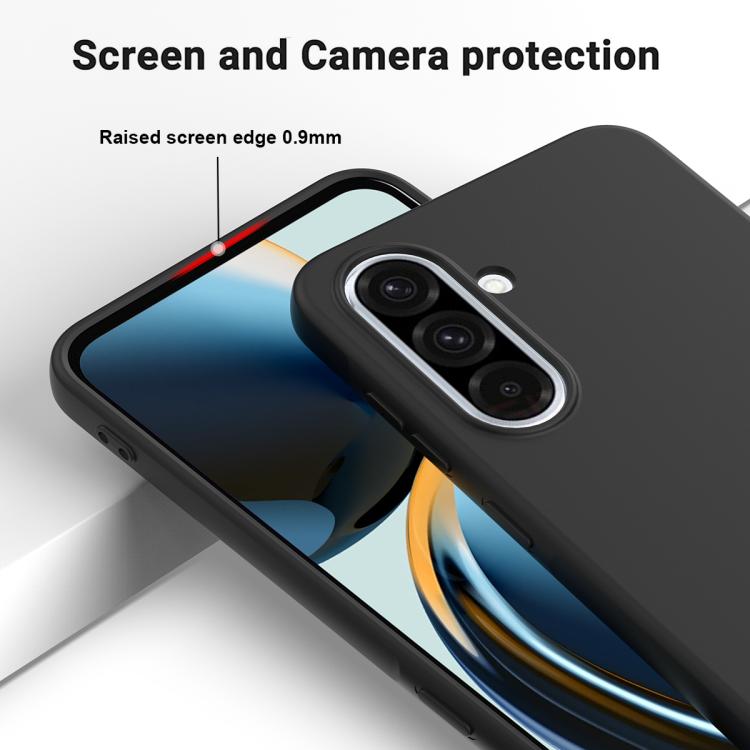 For Samsung Galaxy A56 5G Solid Color Liquid Silicone Dropproof Full Coverage Phone Case