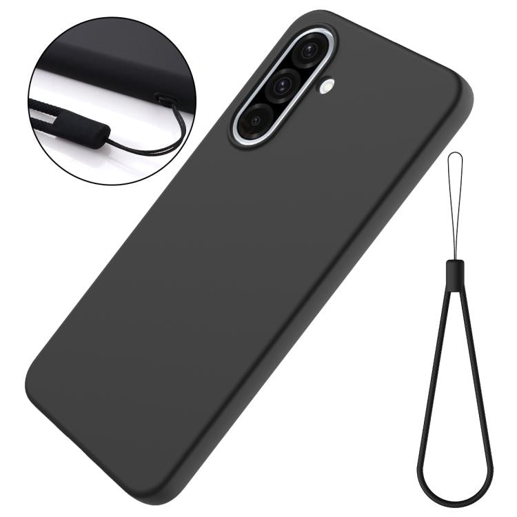 For Samsung Galaxy A56 5G Solid Color Liquid Silicone Dropproof Full Coverage Phone Case