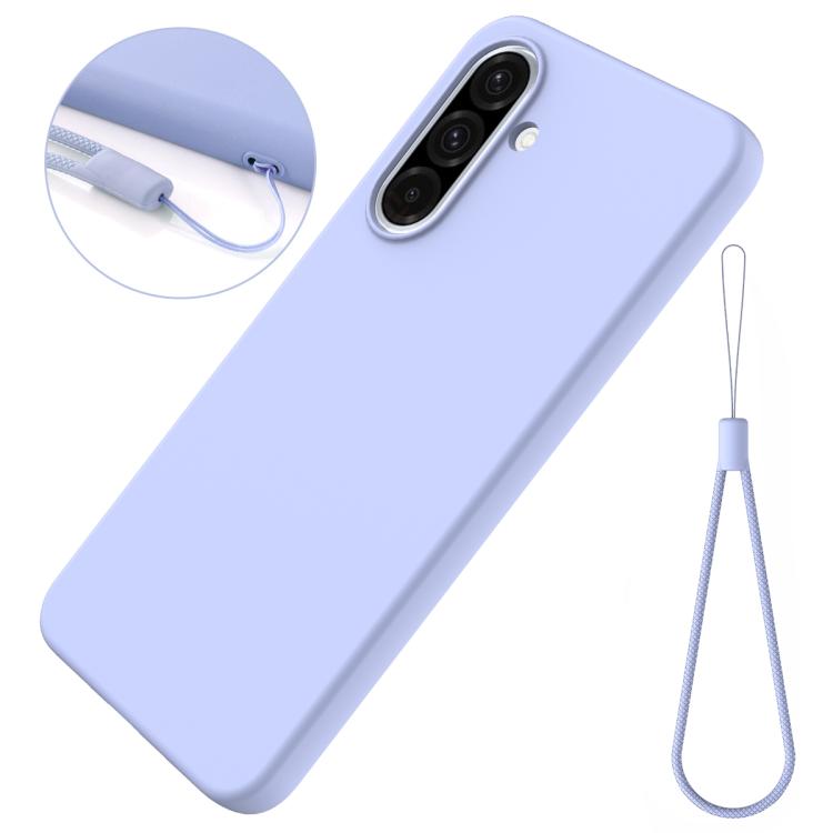 For Samsung Galaxy A56 5G Solid Color Liquid Silicone Dropproof Full Coverage Phone Case