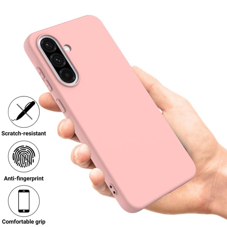 For Samsung Galaxy A56 5G Solid Color Liquid Silicone Dropproof Full Coverage Phone Case