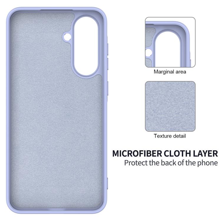 For Samsung Galaxy A37 5G Solid Color Liquid Silicone Dropproof Full Coverage Phone Case