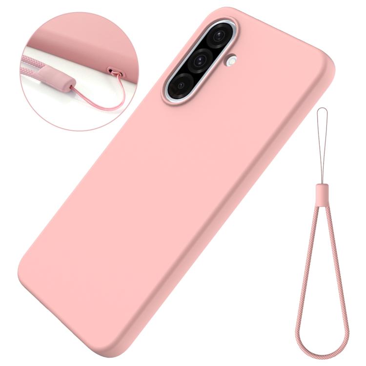 For Samsung Galaxy A37 5G Solid Color Liquid Silicone Dropproof Full Coverage Phone Case