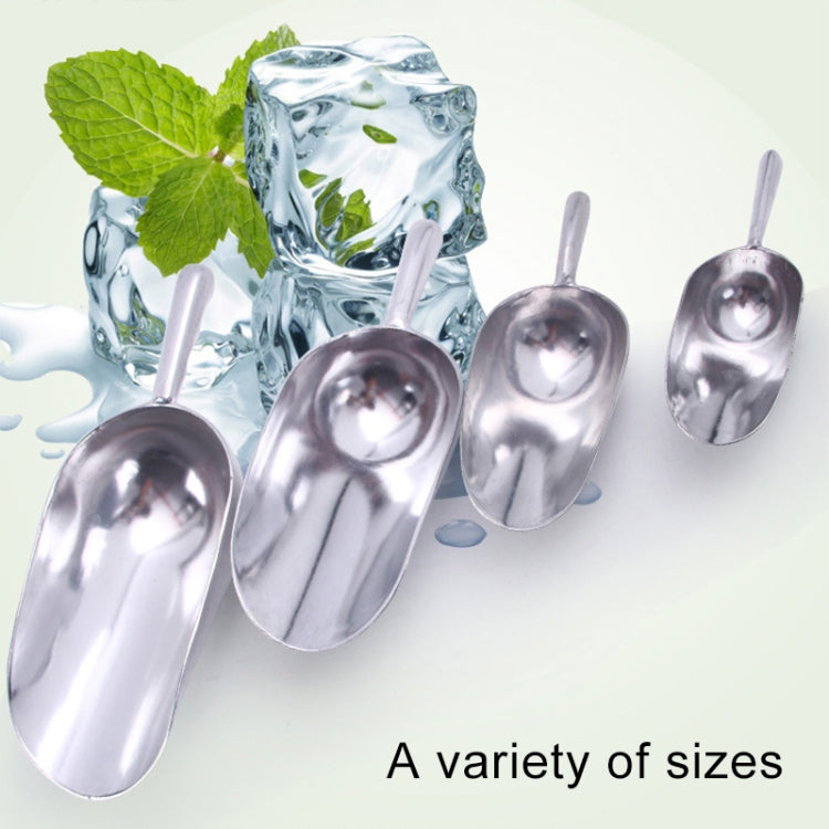 2 PCS Stainless Steel Multifunctional Shovel Aluminum Alloy Ice Shovel Food Tea Shovel Tea Spoon, Size:S