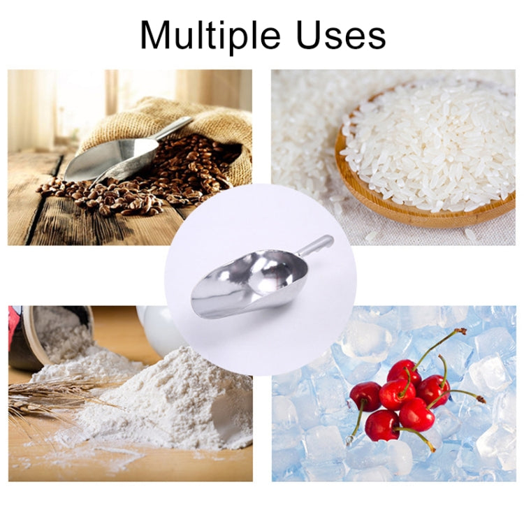 2 PCS Stainless Steel Multifunctional Shovel Aluminum Alloy Ice Shovel Food Tea Shovel Tea Spoon, Size:L