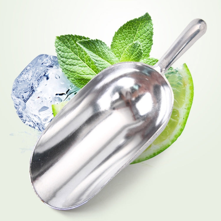 2 PCS Stainless Steel Multifunctional Shovel Aluminum Alloy Ice Shovel Food Tea Shovel Tea Spoon, Size:L