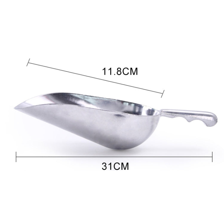 2 PCS Stainless Steel Multifunctional Shovel Aluminum Alloy Ice Shovel Food Tea Shovel Tea Spoon, Size:XL