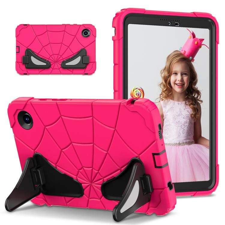 For Samsung Galaxy Tab A11 Spider Silicone Hybrid PC Shockproof Tablet Case