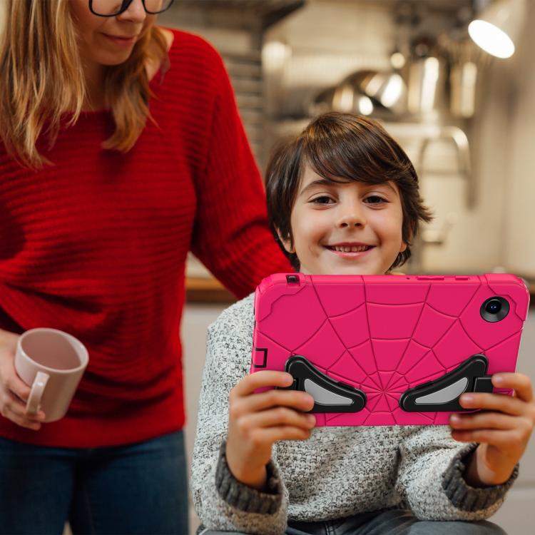 For Samsung Galaxy Tab A11 Spider Silicone Hybrid PC Shockproof Tablet Case