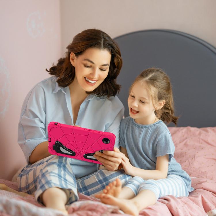 For Samsung Galaxy Tab A11 Spider Silicone Hybrid PC Shockproof Tablet Case