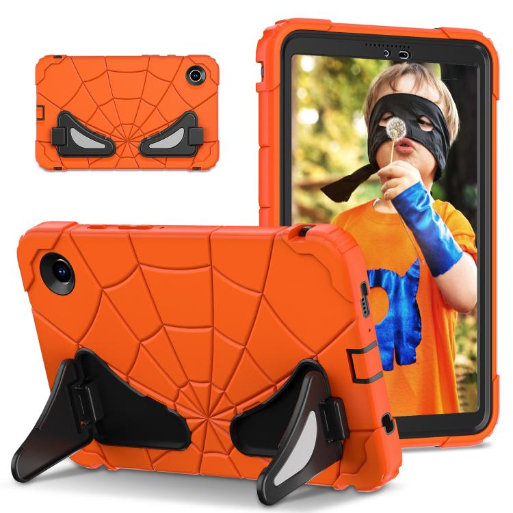 For Samsung Galaxy Tab A11 Spider Silicone Hybrid PC Shockproof Tablet Case
