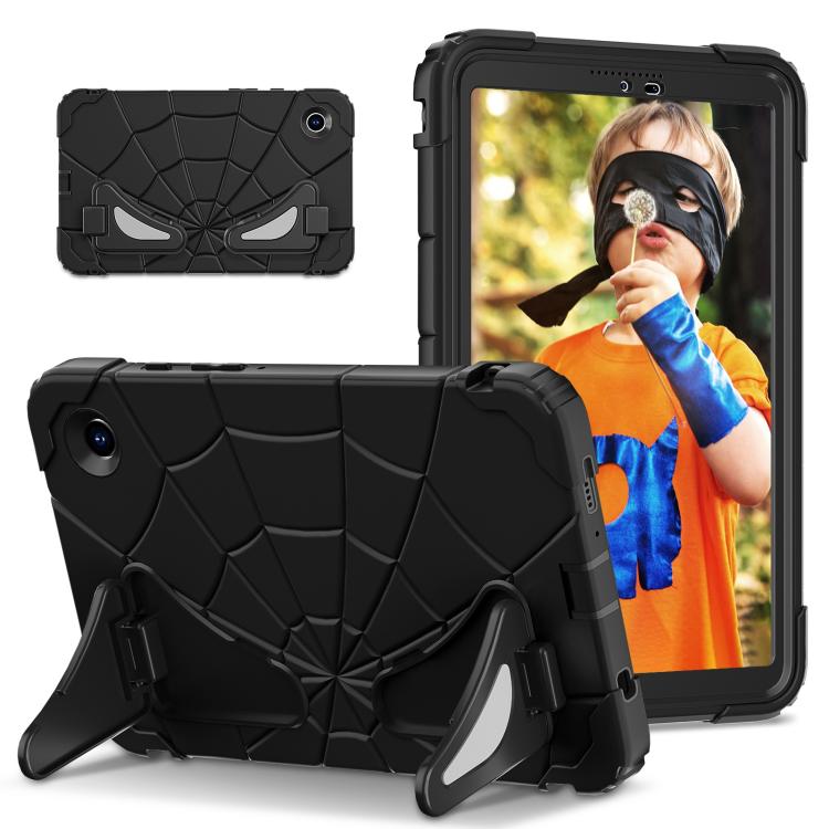 For Samsung Galaxy Tab A11 Spider Silicone Hybrid PC Shockproof Tablet Case