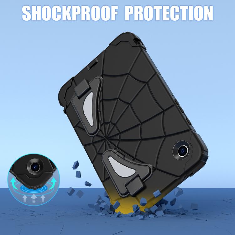 For Samsung Galaxy Tab A11 Spider Silicone Hybrid PC Shockproof Tablet Case