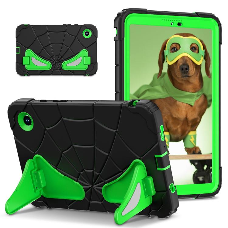 For Samsung Galaxy Tab A11 Spider Silicone Hybrid PC Shockproof Tablet Case