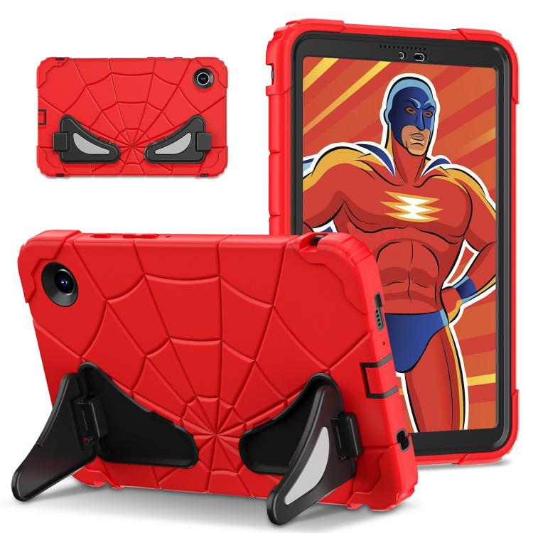 For Samsung Galaxy Tab A11 Spider Silicone Hybrid PC Shockproof Tablet Case