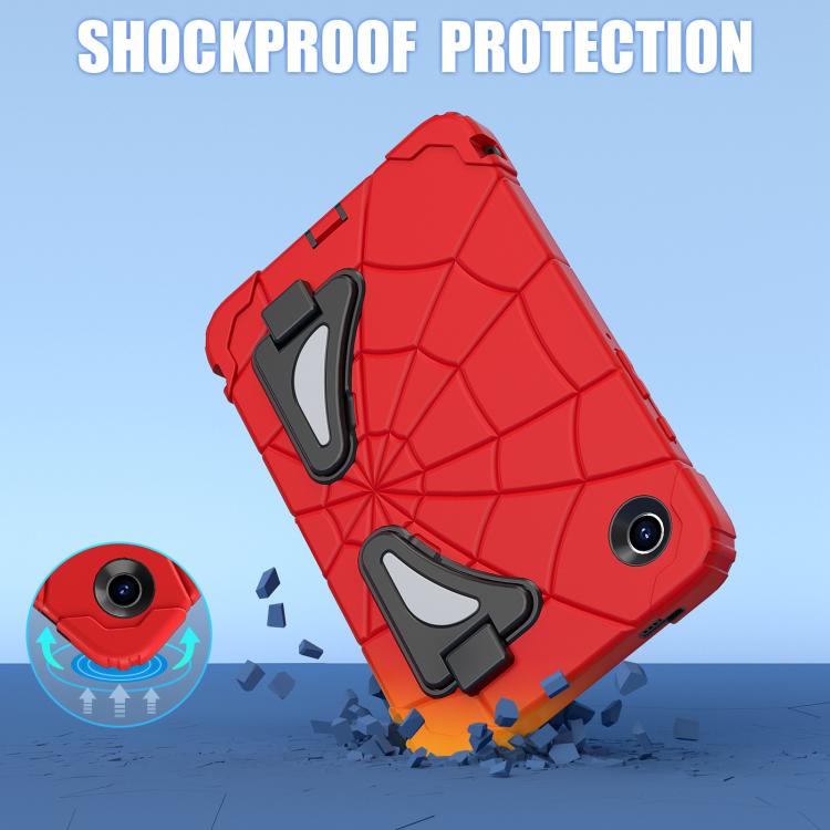 For Samsung Galaxy Tab A11 Spider Silicone Hybrid PC Shockproof Tablet Case