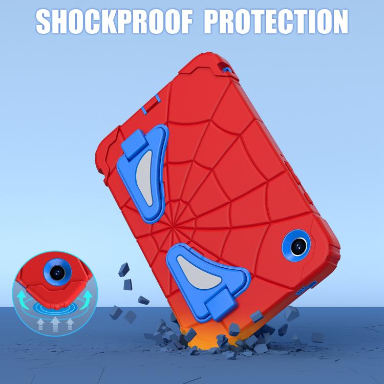 For Samsung Galaxy Tab A11 Spider Silicone Hybrid PC Shockproof Tablet Case
