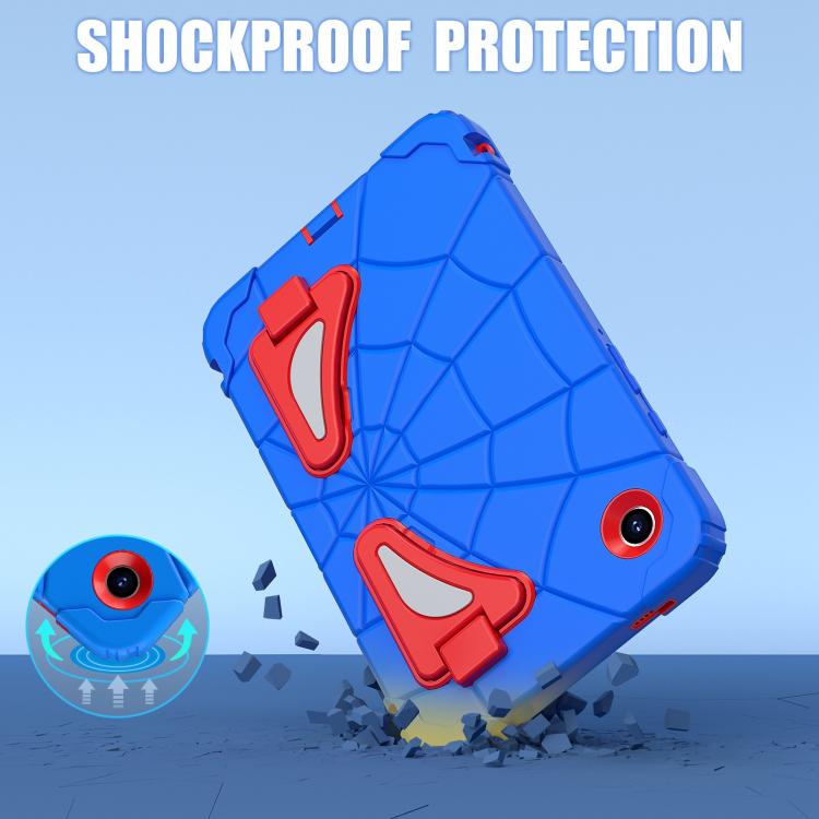 For Samsung Galaxy Tab A11 Spider Silicone Hybrid PC Shockproof Tablet Case