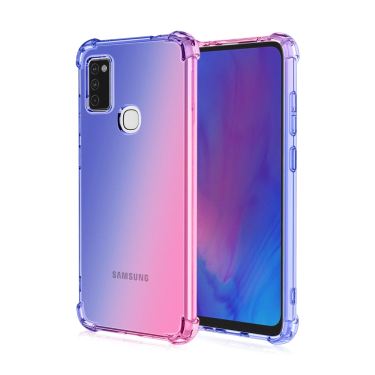 For Samsung Galaxy M51 Four-Corner Airbag Shockproof Gradient Color TPU Protective Case