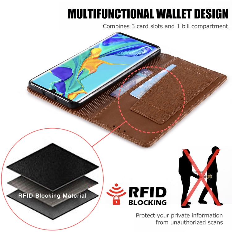 For Huawei P30 Pro MUXMA MX109 Horizontal Flip Leather Case with Holder & Card Slot & Wallet