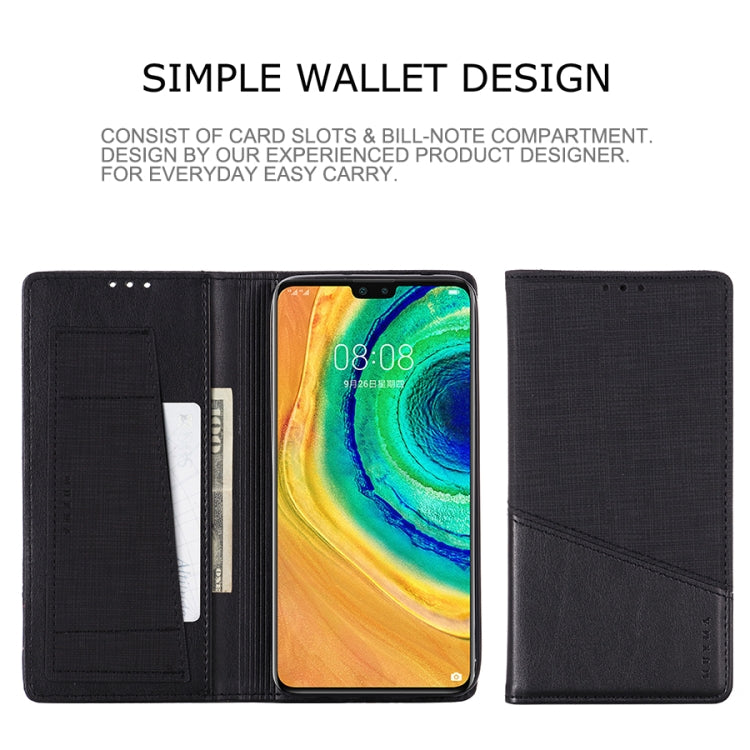 For Huawei Mate 30 MUXMA MX109 Horizontal Flip Leather Case with Holder & Card Slot & Wallet