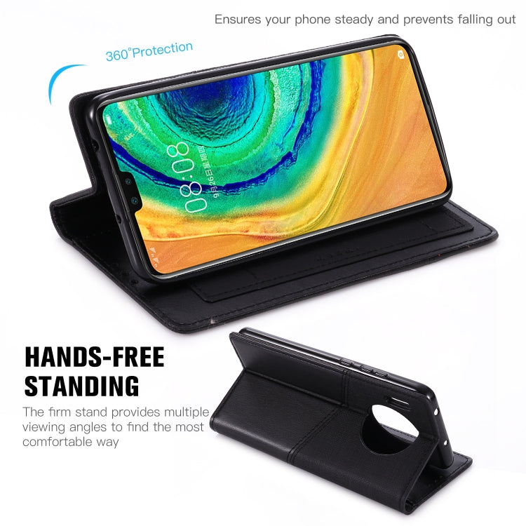 For Huawei Mate 30 MUXMA MX109 Horizontal Flip Leather Case with Holder & Card Slot & Wallet