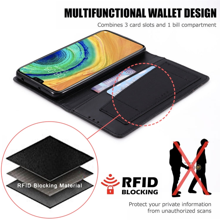 For Huawei Mate 30 MUXMA MX109 Horizontal Flip Leather Case with Holder & Card Slot & Wallet