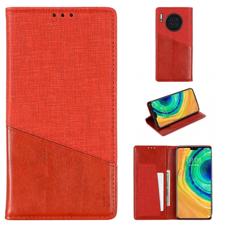 For Huawei Mate 30 MUXMA MX109 Horizontal Flip Leather Case with Holder & Card Slot & Wallet