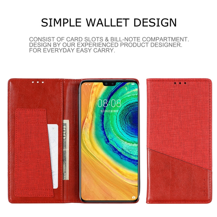 For Huawei Mate 30 MUXMA MX109 Horizontal Flip Leather Case with Holder & Card Slot & Wallet