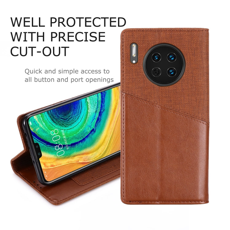 For Huawei Mate 30 MUXMA MX109 Horizontal Flip Leather Case with Holder & Card Slot & Wallet