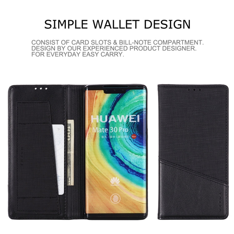 For Huawei Mate 30 Pro MUXMA MX109 Horizontal Flip Leather Case with Holder & Card Slot & Wallet