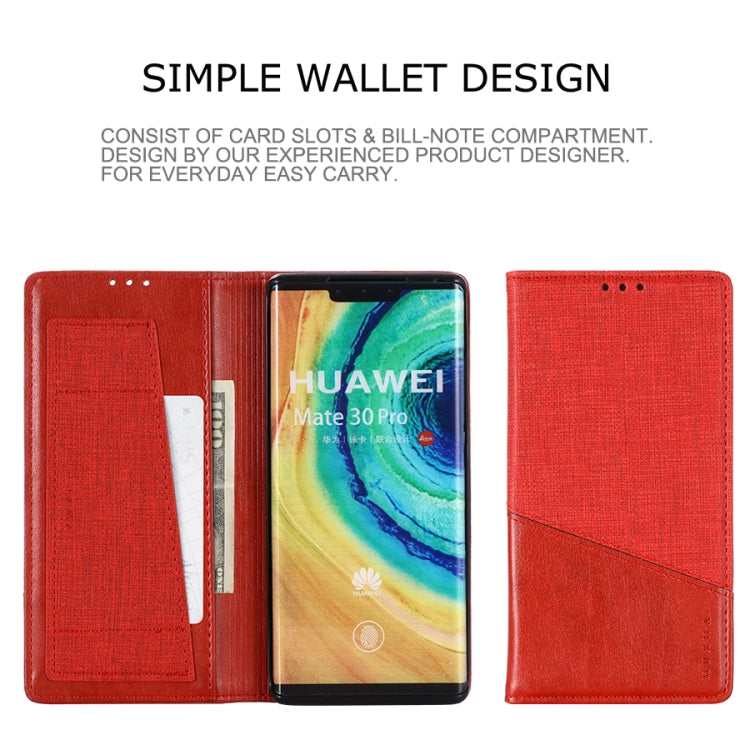 For Huawei Mate 30 Pro MUXMA MX109 Horizontal Flip Leather Case with Holder & Card Slot & Wallet